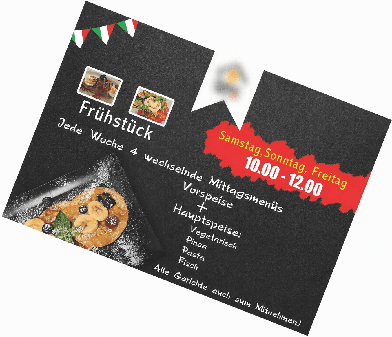Resturant promotion graphic design by Madushan Bandara